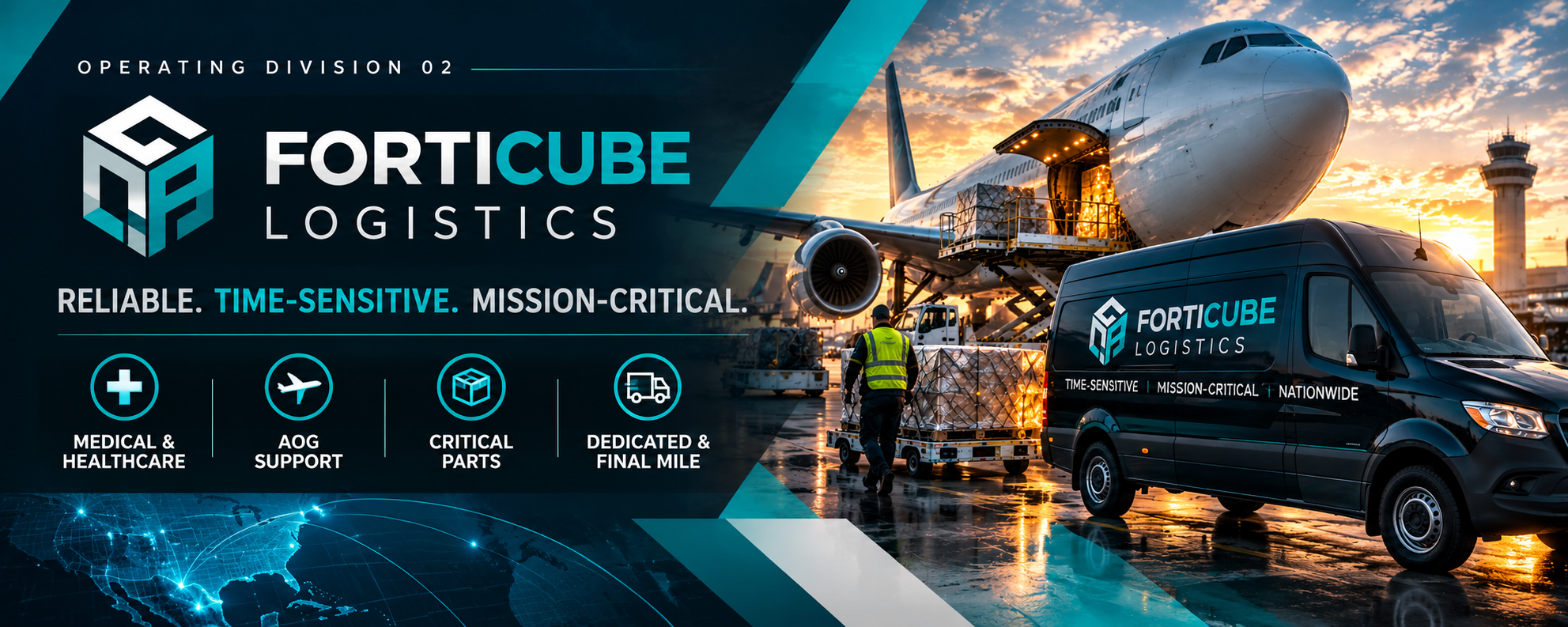 FortiCube Logistics - Reliable, Time-Sensitive and Mission-Critical Logistics